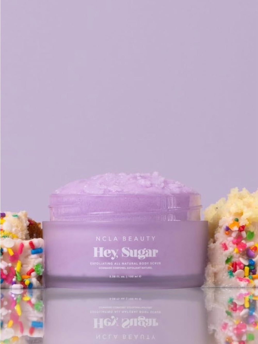 Hey Sugar Birthday Cake Exfoliating Body Scrub - Lavender - Picture 3 of 6